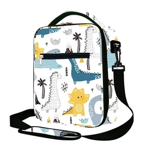 Kids Lunch Box Insulation Bag Mini Cooler Tote Bag Suitable for Girls and Boys