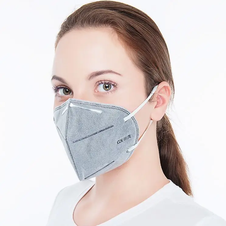 Угольная маска для лица с фильтром для мужчин Kn 95