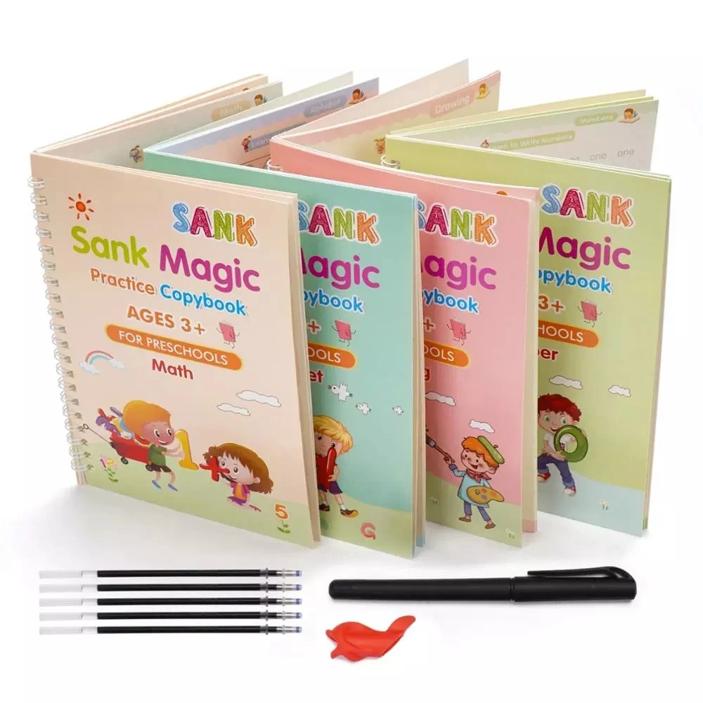 English Copybook For Calligraphy Books For Kids Word Children's