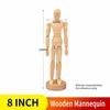 8 Inch [20cm] Wooden Mannequin