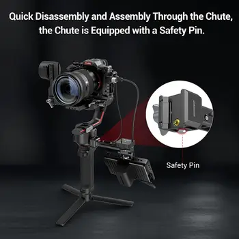 Smallrig Adjustable Camera Monitor Mount for Ronin-Sc for Zhiyun Crane 3/Weebill Lab -BSE2386B detail image