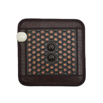 Thermal Heating Infrared Health Massage Cushion Negative Ion Korea Tourmaline Stone Therapy Mat Natural Source Cushion