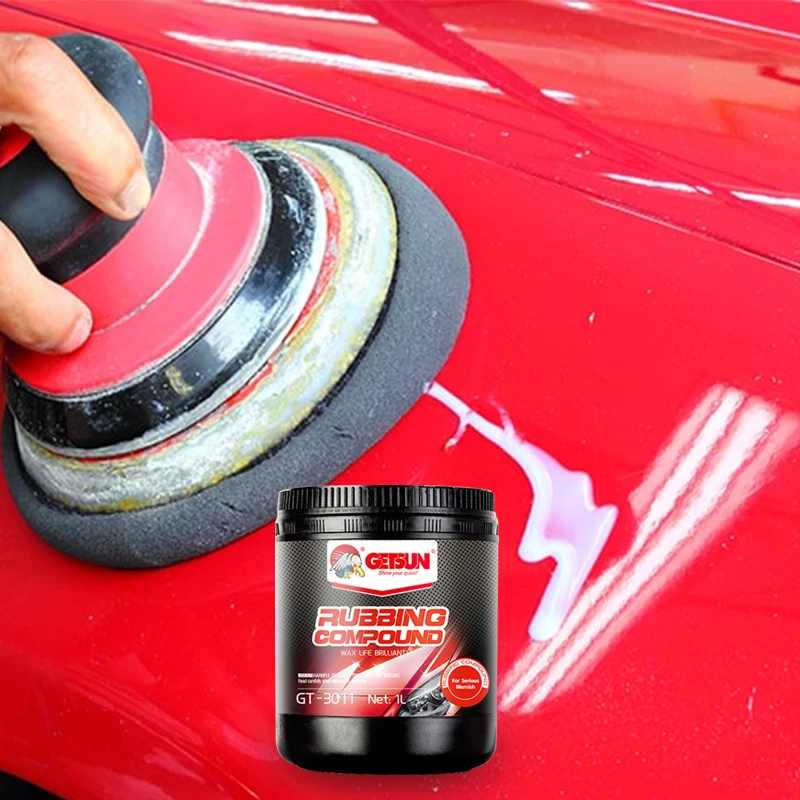 Getsun Heavy Cut Rubbing Compound Car Paint Scratch Remover Machine Applied Polishing Agent Severe Oxidation Layer Treatment