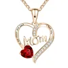 Rose gold red diamond
