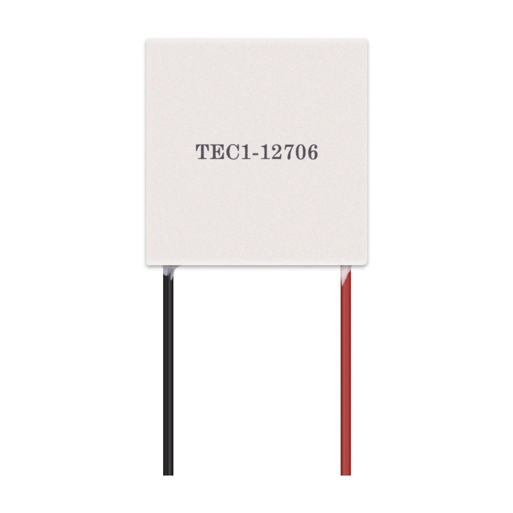 2 Pièces TEC1-12706 Refroidisseur Thermoélectrique Peltier 12V 6A - Plaque 40x40mm Semi-conducteur