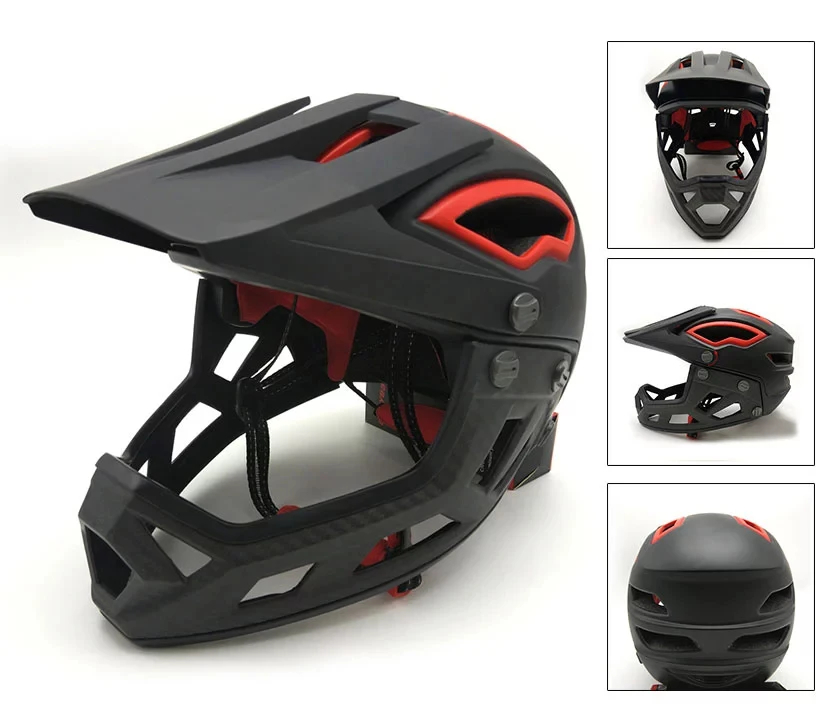 Fashion Adult Downhill off road MTB motocross bicycle helmet full face electric motorbike bike cross Helmet CE approved