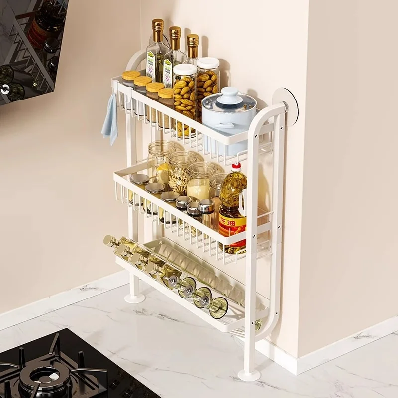 Kitchen Wall-Mounted Drain Rack High Quality Large Capacity Storage Rack Home Multifunctional Organizer Stand Shelf for Home