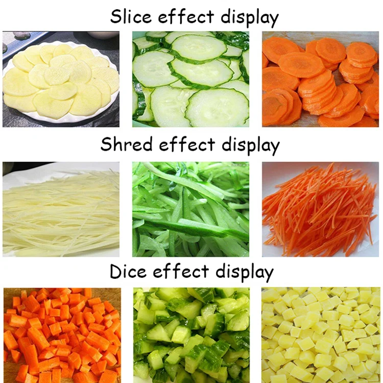 Multifunction Slicer Dicer Restaurant Commercial Vegetable Dicer Julienne  Cutter Chopper Taro Chips Cutting Machine - China Commercial Vegetable  Julienne Cutter, Multifunction Vegetable Chopper