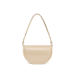 Factory Directly Half Moon Shape Lady Hands Bag Women Handbags for Girls Bolsos Mujeres De Marca