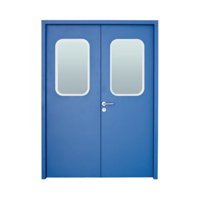 Original Factory Wholesale Gmp Purification Double Swing Door For Clean Room