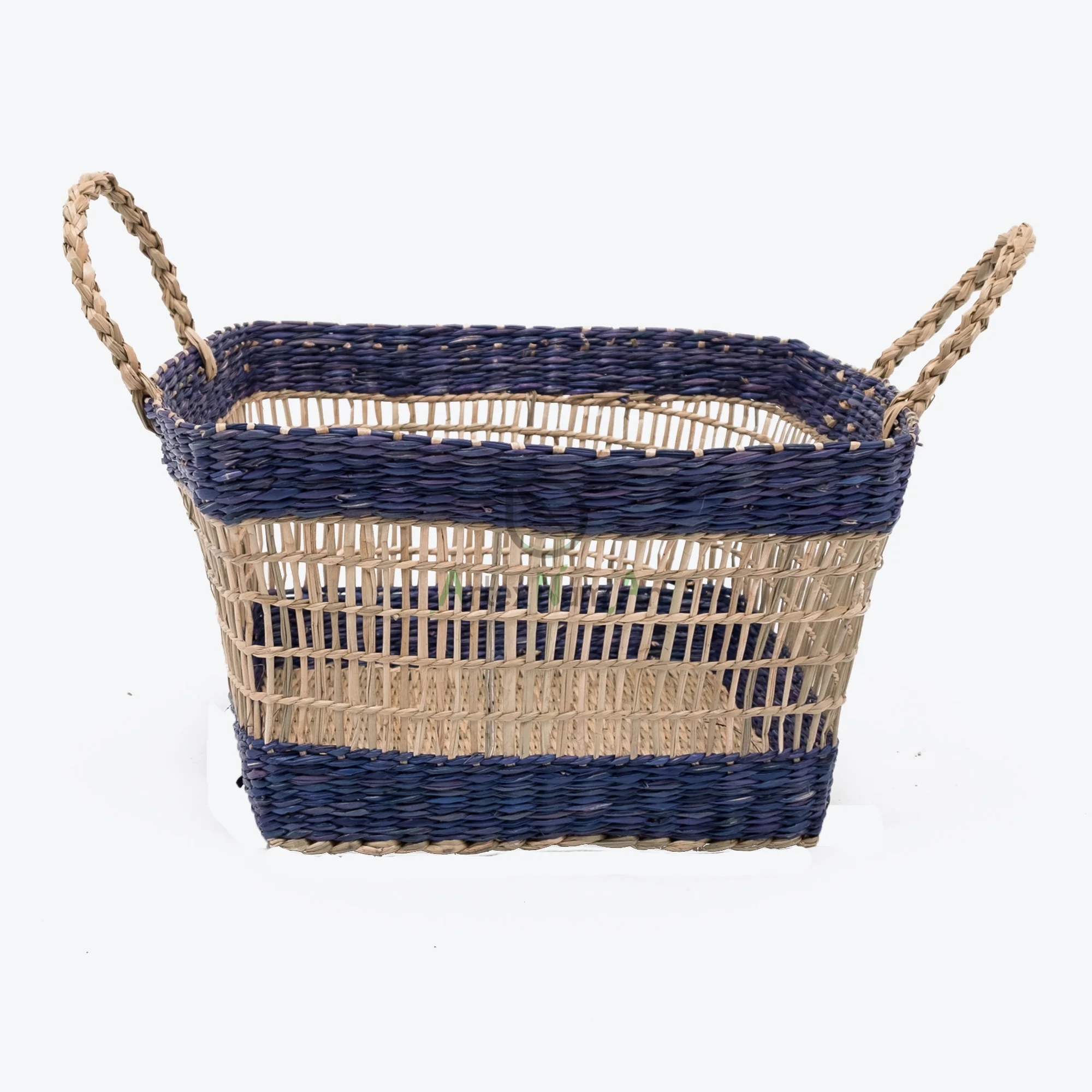Seagrass Storage Baskets with Handles/Home Decor Storage/Hamper/Toy Basket 