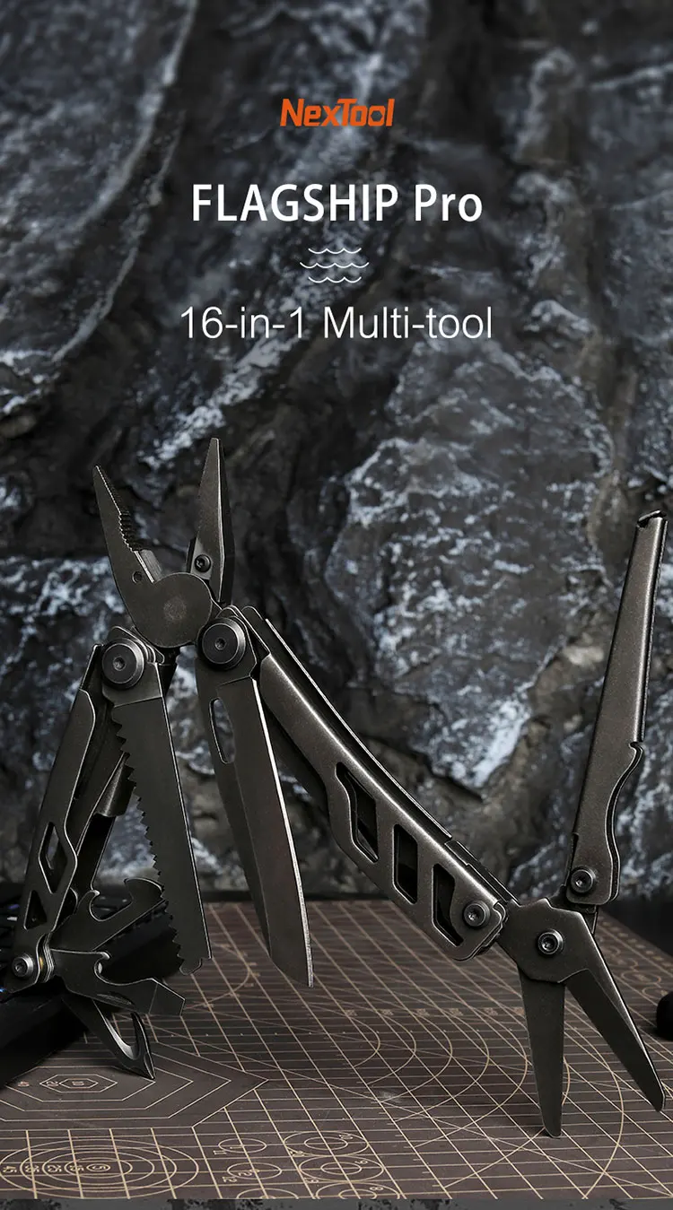 Multitool Nextool NE20120 16 in NE20120, Universal knives