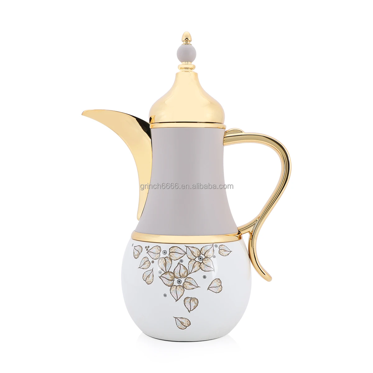 Luxury Arabian Style Vacuum Dallah Arabic Coffee tea Pot Thermos Flask