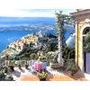 Balcone con vista mare all'aperto