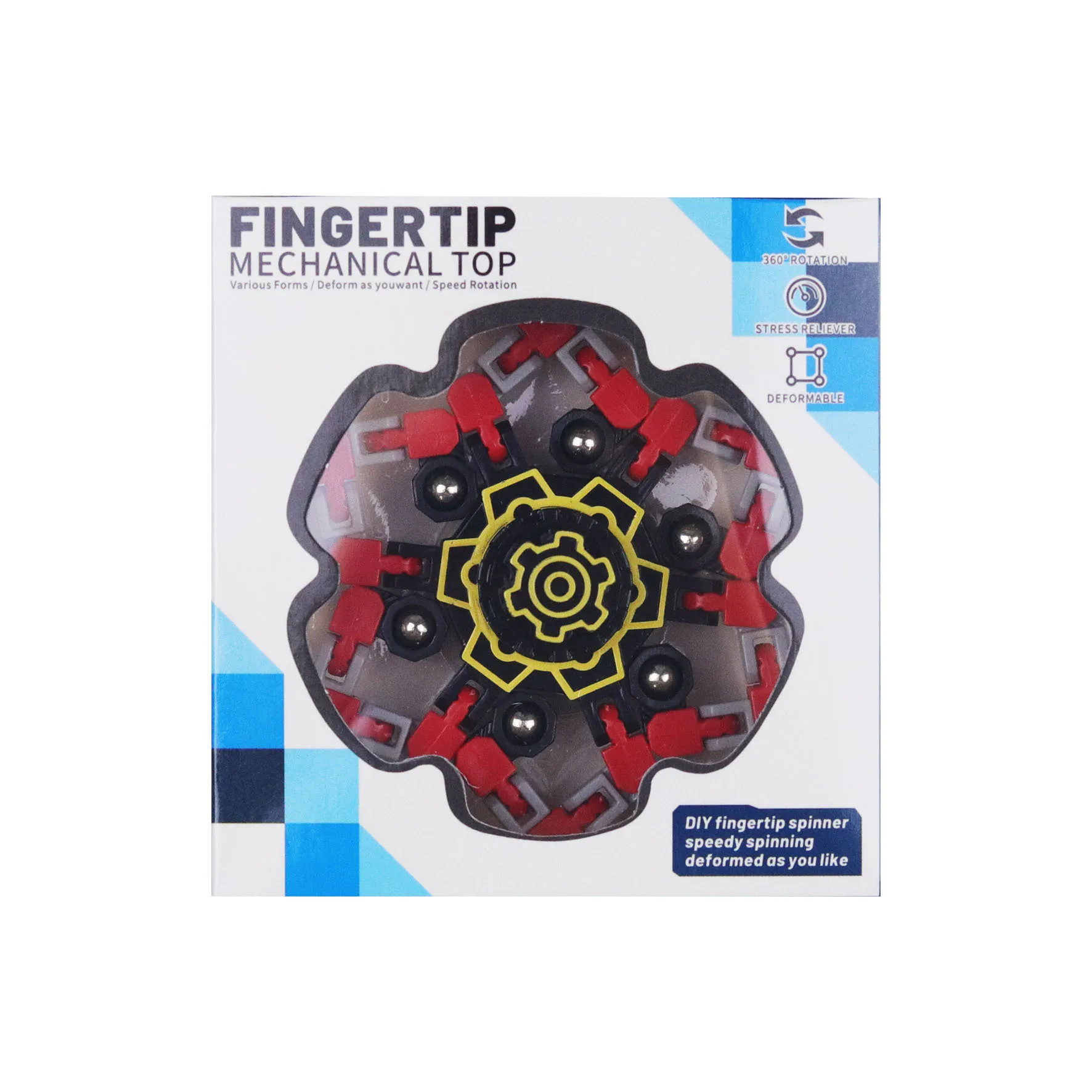 Игрушки-прядильщики с деформированной цепью для детей, антистресс, ручной Прядильщик, игрушки для взрослых, снятие стресса, сенсорный гироскоп, подарок