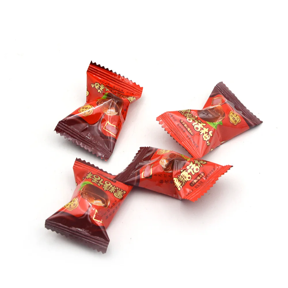 OEM Chinese Traditional Brown Sugar Sour plum Filled Hard Candy