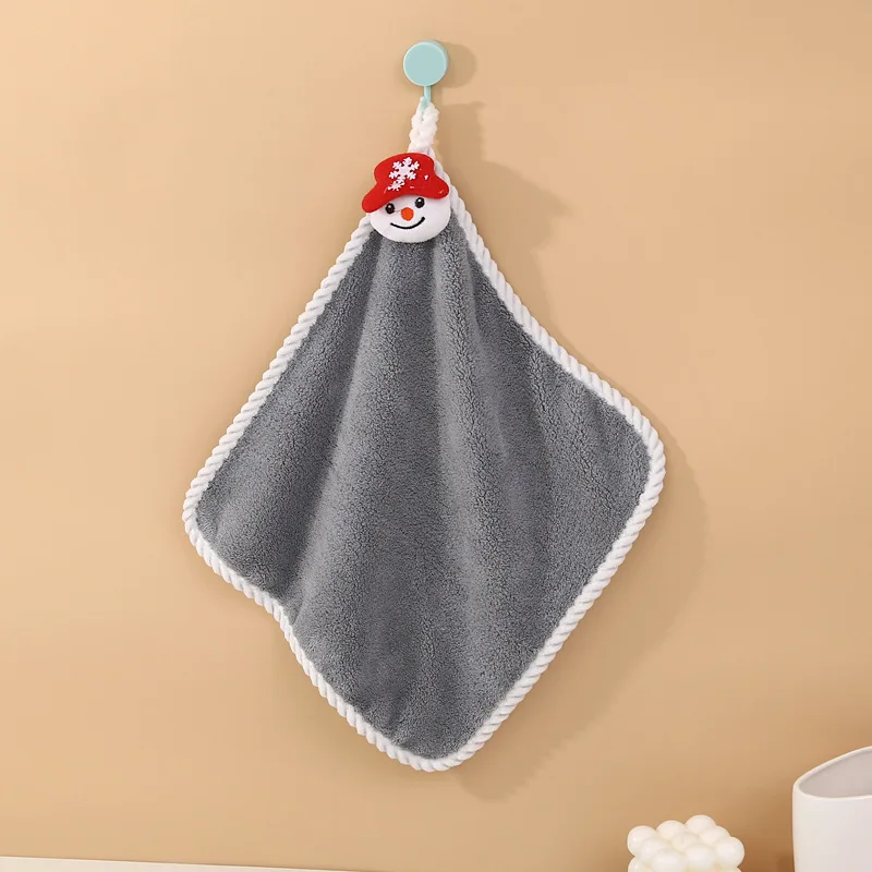 Christmas Hand Towels Kitchen Cleaning Dish Towel Christmas