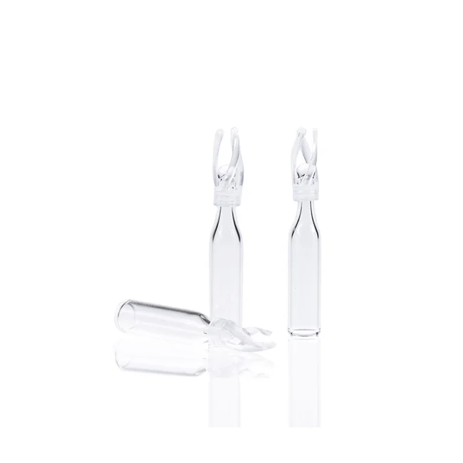 6x29mm Insert Clear Glass Conical Base with Polyspring