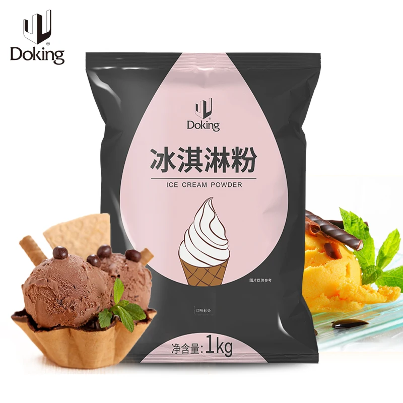 Large Stock Top Quality Soft Ice Cream Powder Frozen Yogurt Powder Mix 1000G