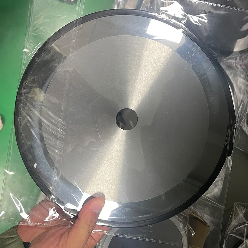 Round Cutter Blade Paper Slitting Cutter Round Carbide Roll Cutting Circular Knives for Disc Paper Blade