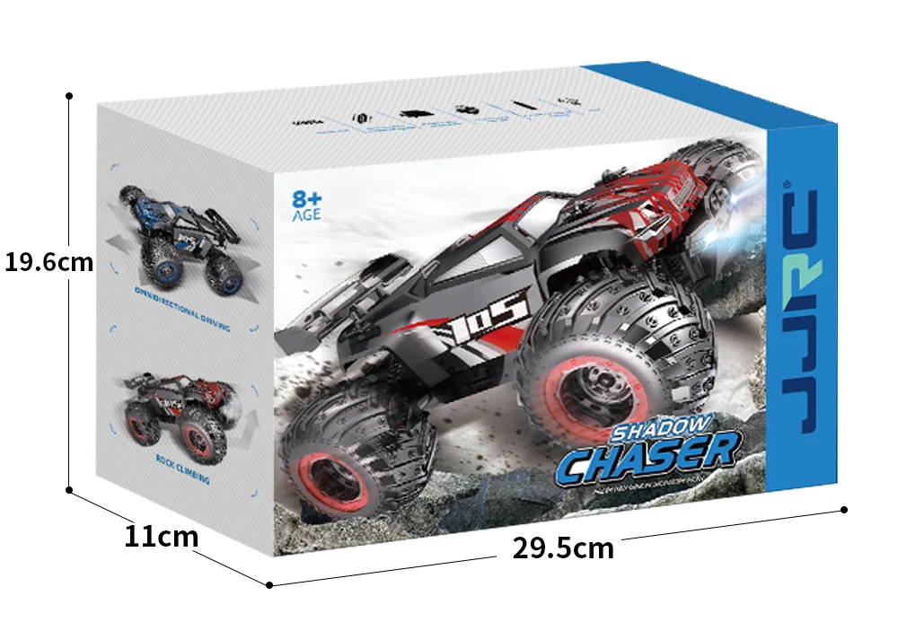 Wholesale JJRC Q105 Buggy Car 1:18 High Speed Cars 15km/h 2.4Ghz Double Motors Drive Climbing RC Off Road Drift Vehicle Toy