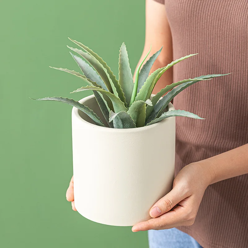 Wholesale Flower Pot Stand Nordic Style Ins Ceramic Flower Pot Green