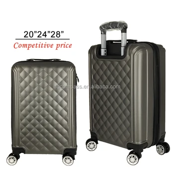 Wholesale Price Custom Brand 360 Degree Travel Luggage Bag Sets Hardside ABS Material Luggage Valise De 3 Pcs for Long Holidays