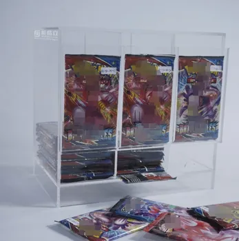 Pokemon Pack Card Dispenser 6 Slot Acrilico Booster Pack Dispenser Vetrina Per Pokemon TCG MTG Card - Foto 2