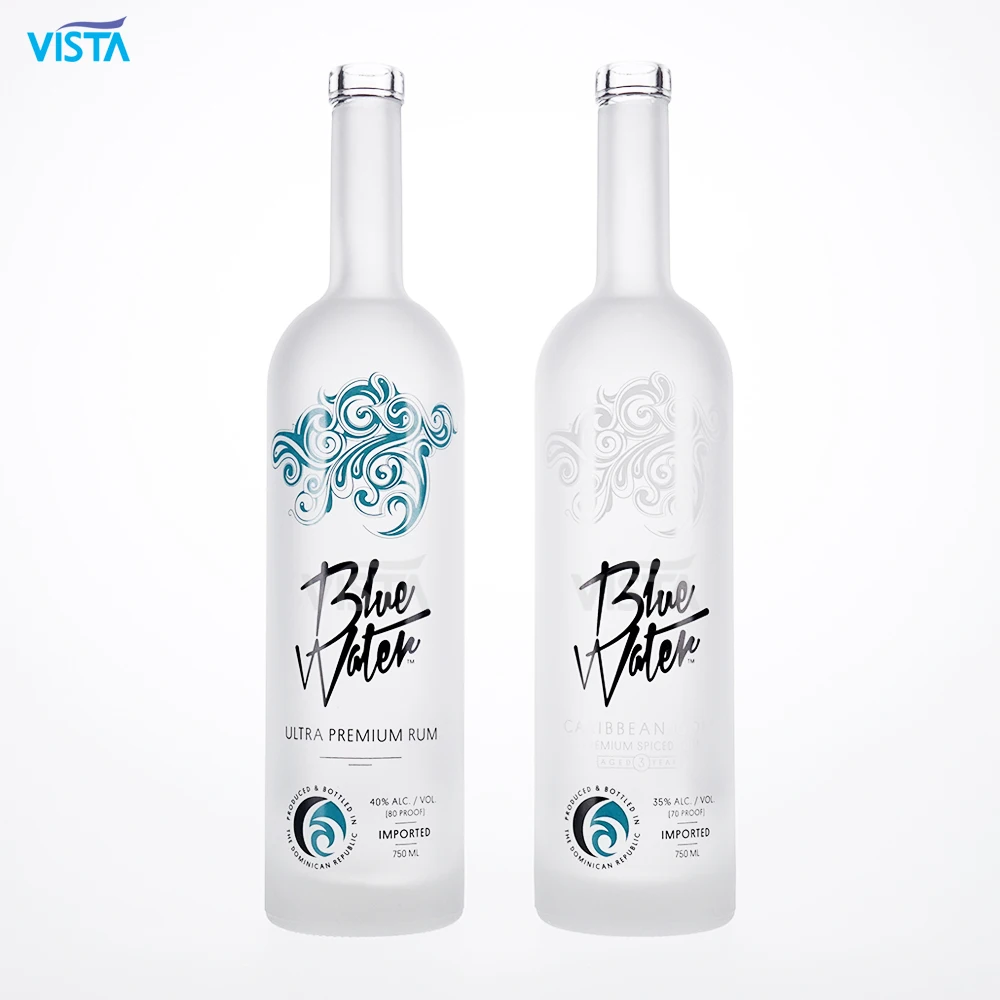 Vista Empty Glass Bottle 700ml 750ml 1000ml 1500ml Liquor Whisky Vodka