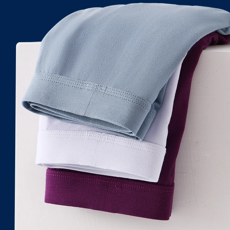 Men's Underwear Summer Breathable Solid Color Separate Pouch