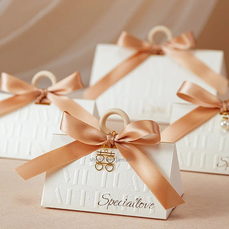 Accessotech 50 Pieces Wedding Favour Boxes Bridal Showers Parties