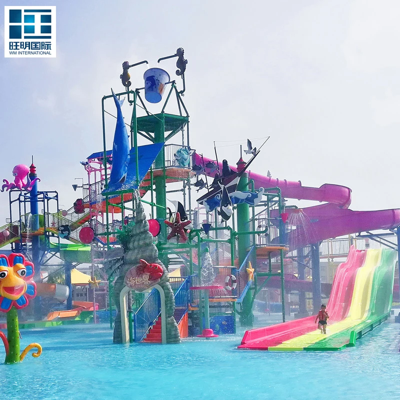 WangMing Cheap Price Kids Water Slide Swimming Pool Slide for Water Park - Main Image
