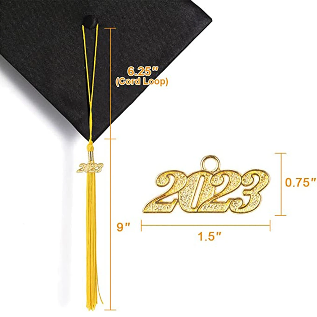 Wholesale Graduation Cap Ribbons Gown Ceremony Charm Honor Tassels ...
