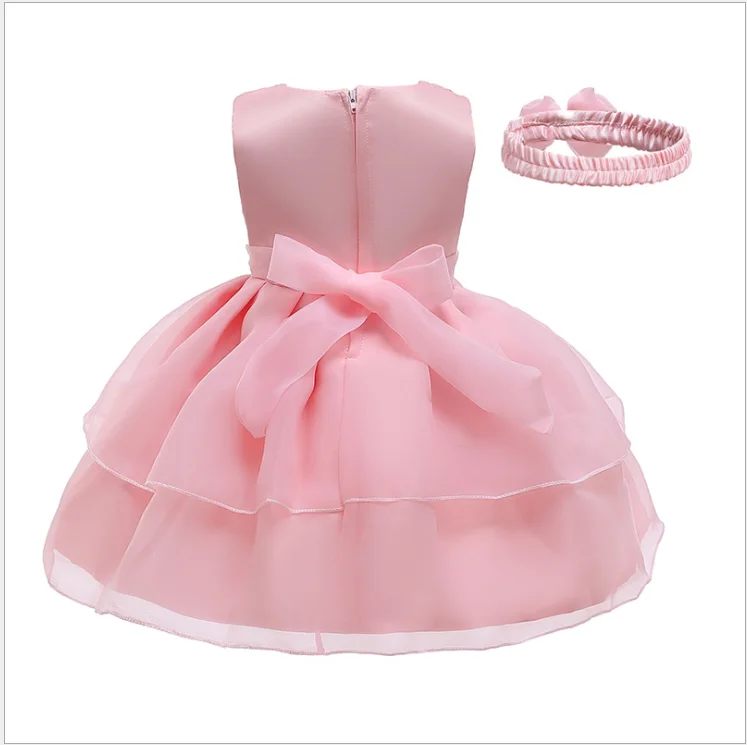 D0116  Latest Children Girls Summer Frock Designs Birthday Party Dresses Baby Princess Baby Girl Party Dress