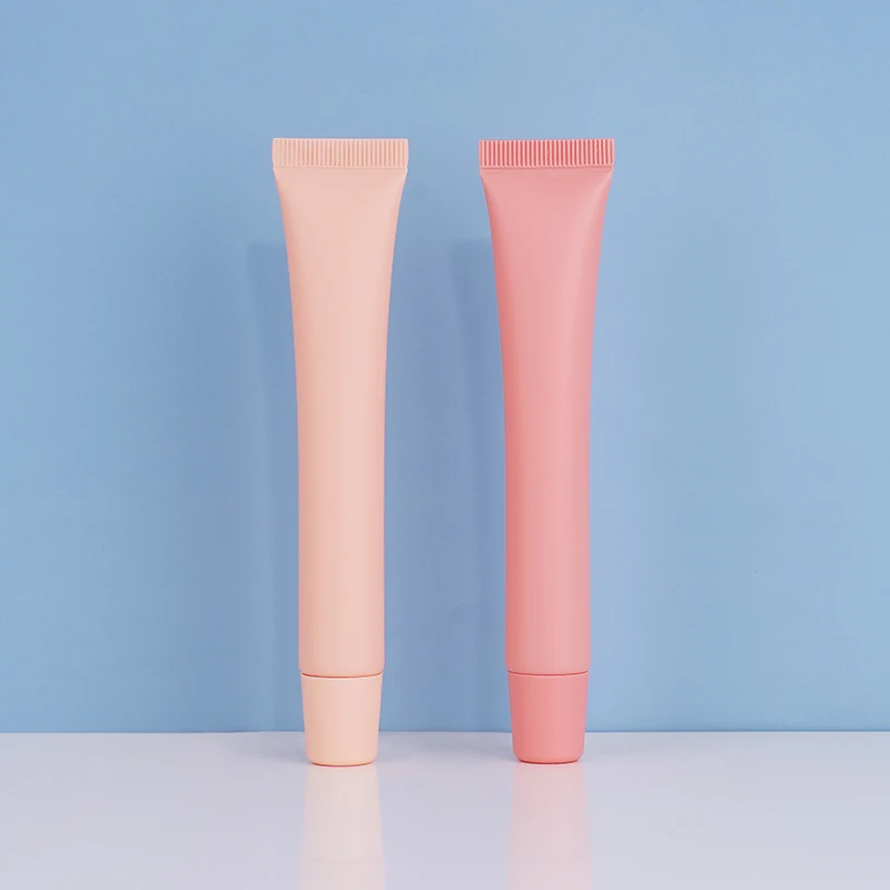 2 Color 15ml Offset Printing Cosmetic Plastic Packaging Squeeze Tube Lip Gloss Skincare Container Cream Packaging Tube