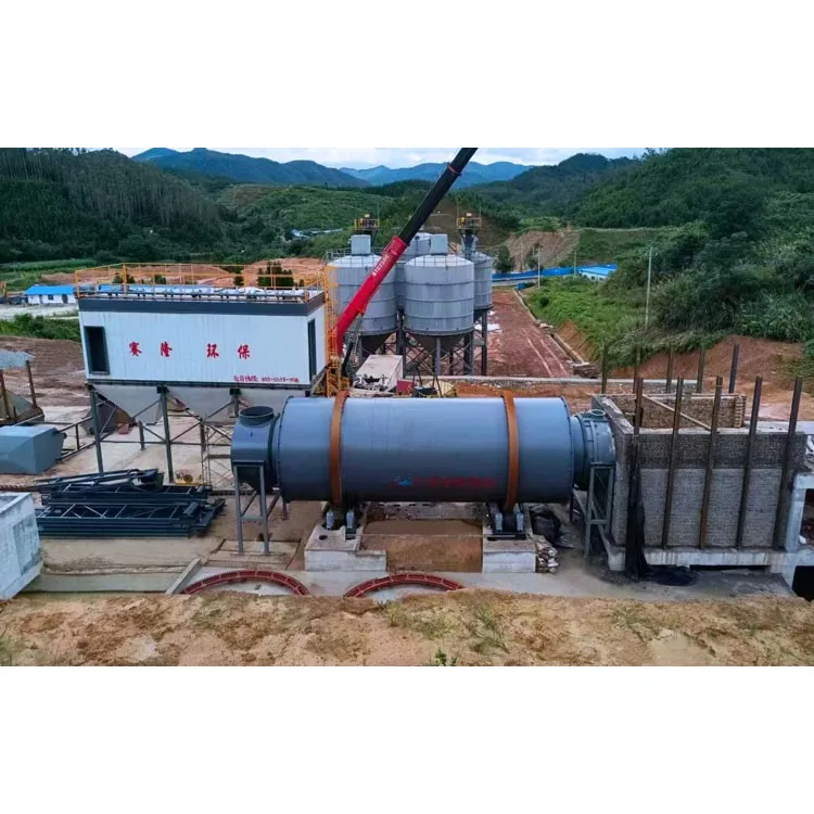3 Stage Rotary Dryer Rotary Drum Dryer Machine Cement Rotary Dryer