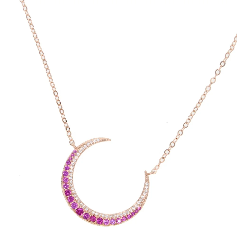 Buy Crescent Moon Pendant Necklace 