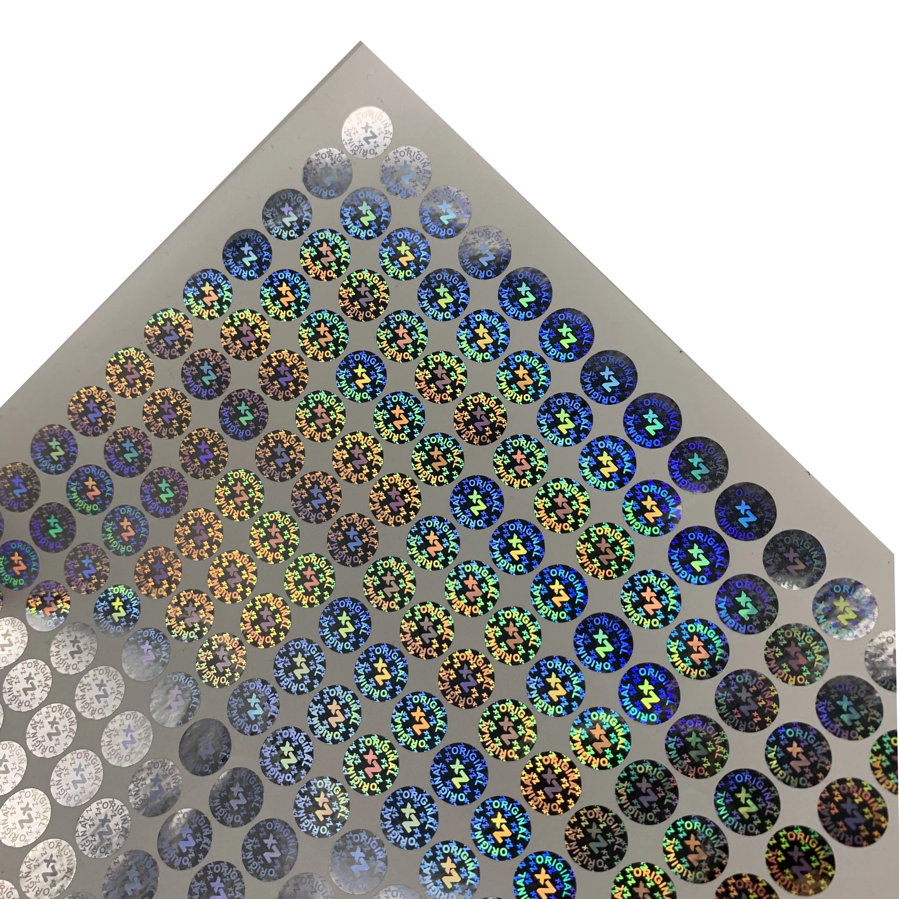 Top Selling Custom Design Original Authentic Hologram Adhesive Sticker