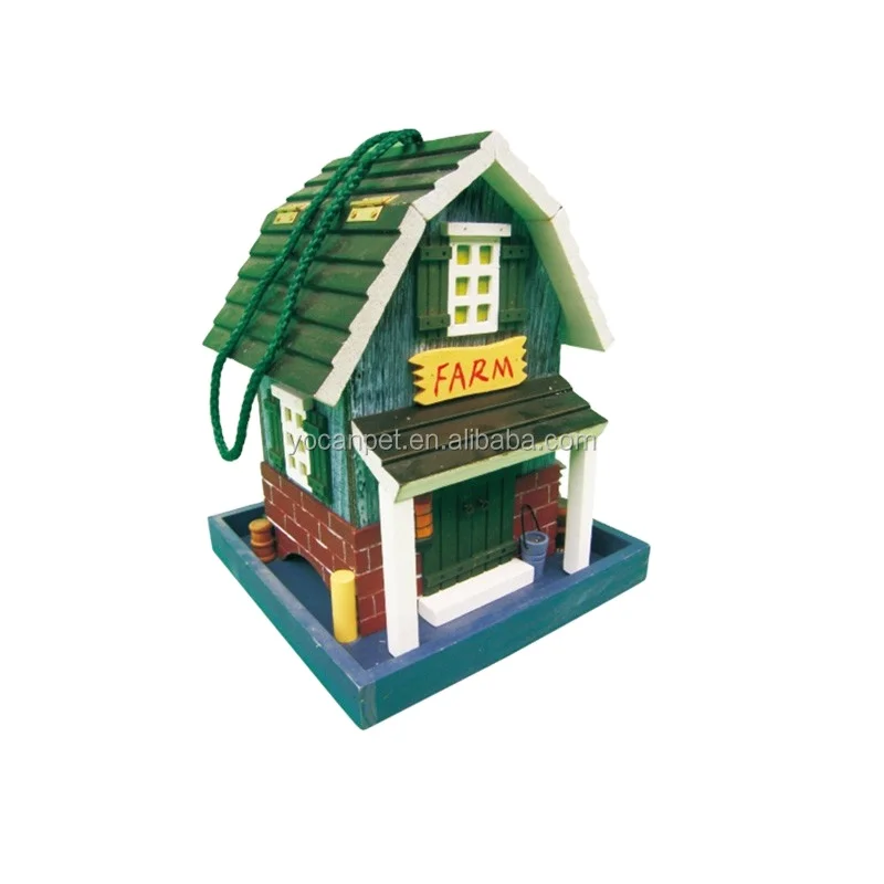 Производитель оптовая продажа Уникальный большой открытый красочный кормушка для птиц от китайского завода