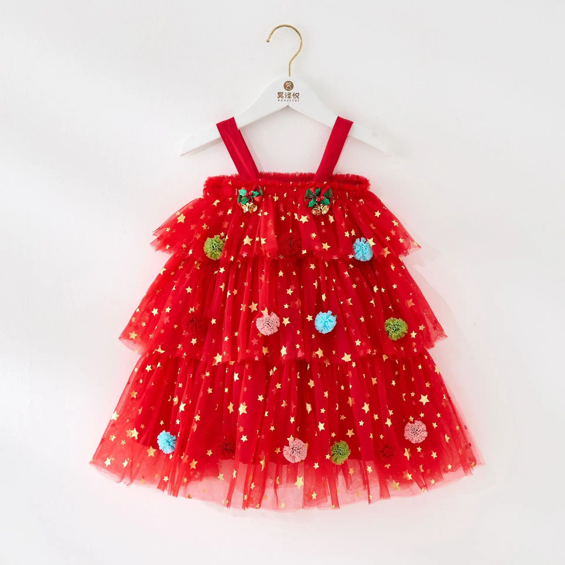 strapless open back dress Scallop Sequin Round Neck Ankle Gown  Red