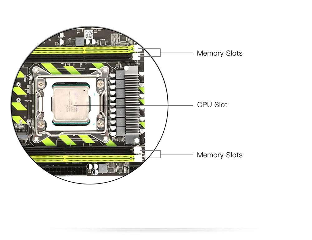 M.2 X79g X79 Motherboard Set With Lga2011 Combos Xeon E5 2650 V2 Cpu ...