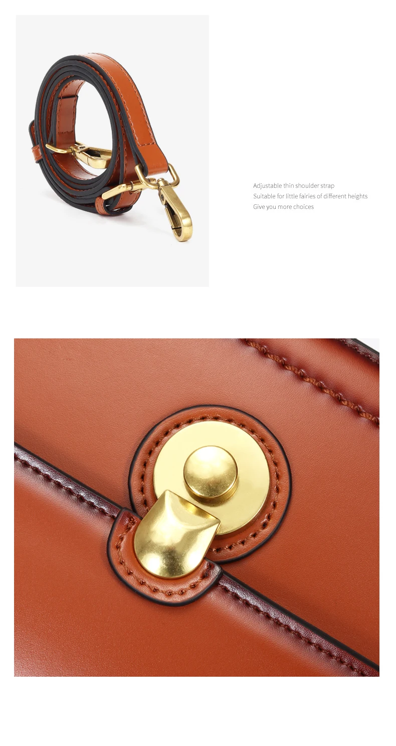 金达林定制新款到货真皮手提包复古马鞍包双肩女手包