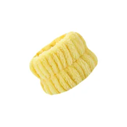 Водонепроницаемый плюшевый эластичный абсорбирующий браслет Amazon чистый цвет для мытья лица запястье из микрофибры рук