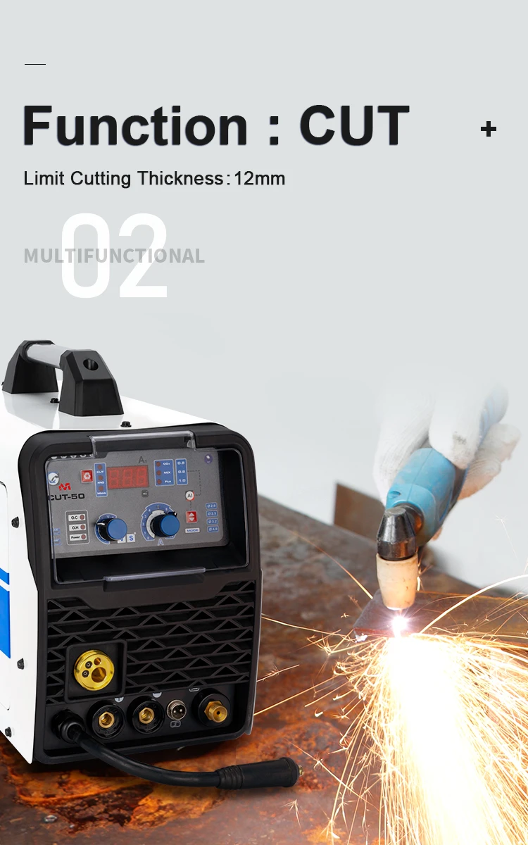 Smart Portable 4 in 1 MIG TIG CUT MMA Welding Machine - Multifunctional ...