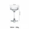 clear cocktail glass