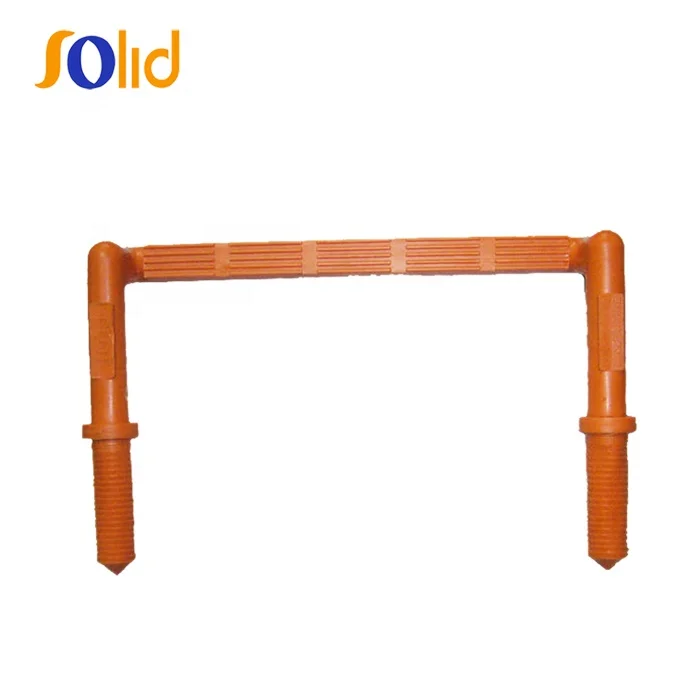 EN13101 PP Polypropylene Coating Aluminum cast iron Plastic PP Manhole Ladder Step