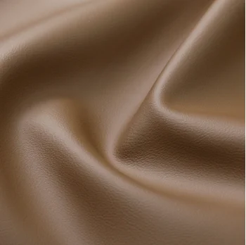 High Quality Premium Factory Supply Nappa 1.2mm Faux Synthetic Leather Artificial Microfiber Leather for Car Seats Covers