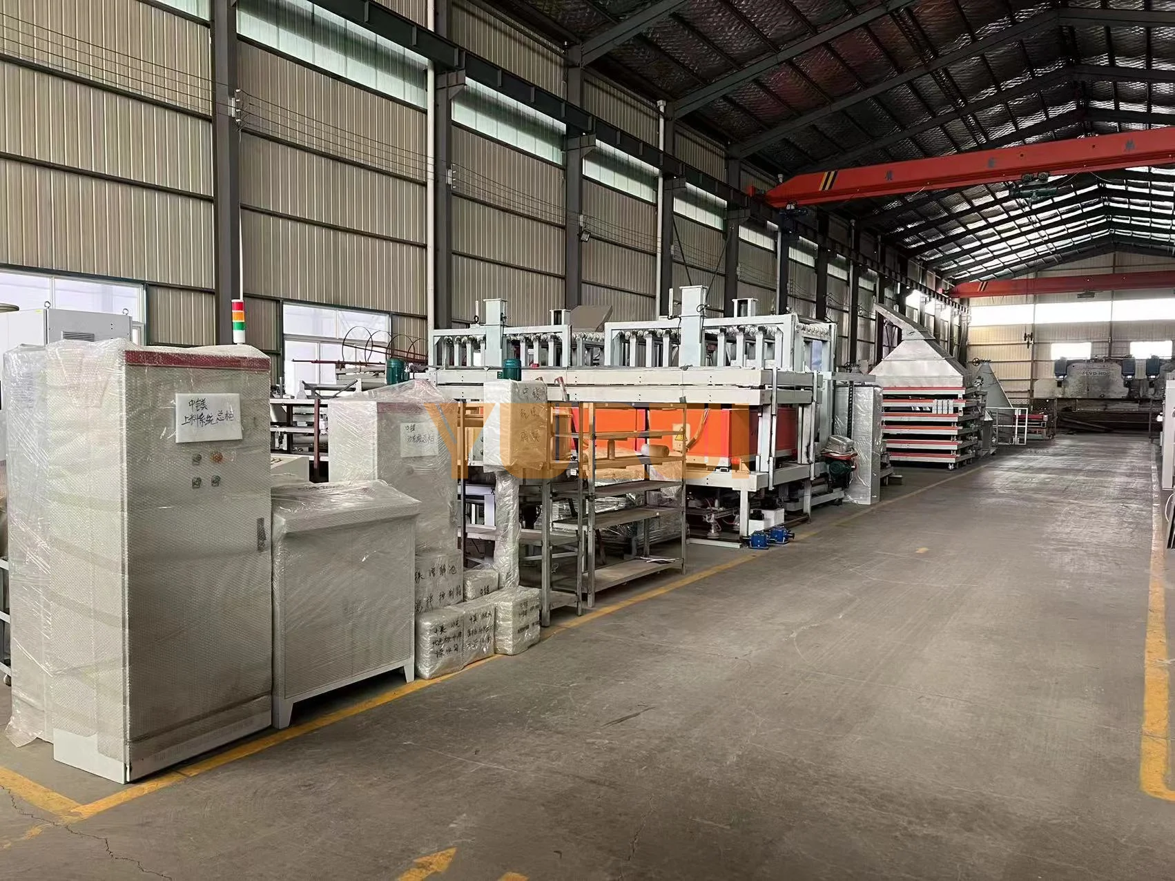 Полностью Автоматическая установка для производства Цементных панелей