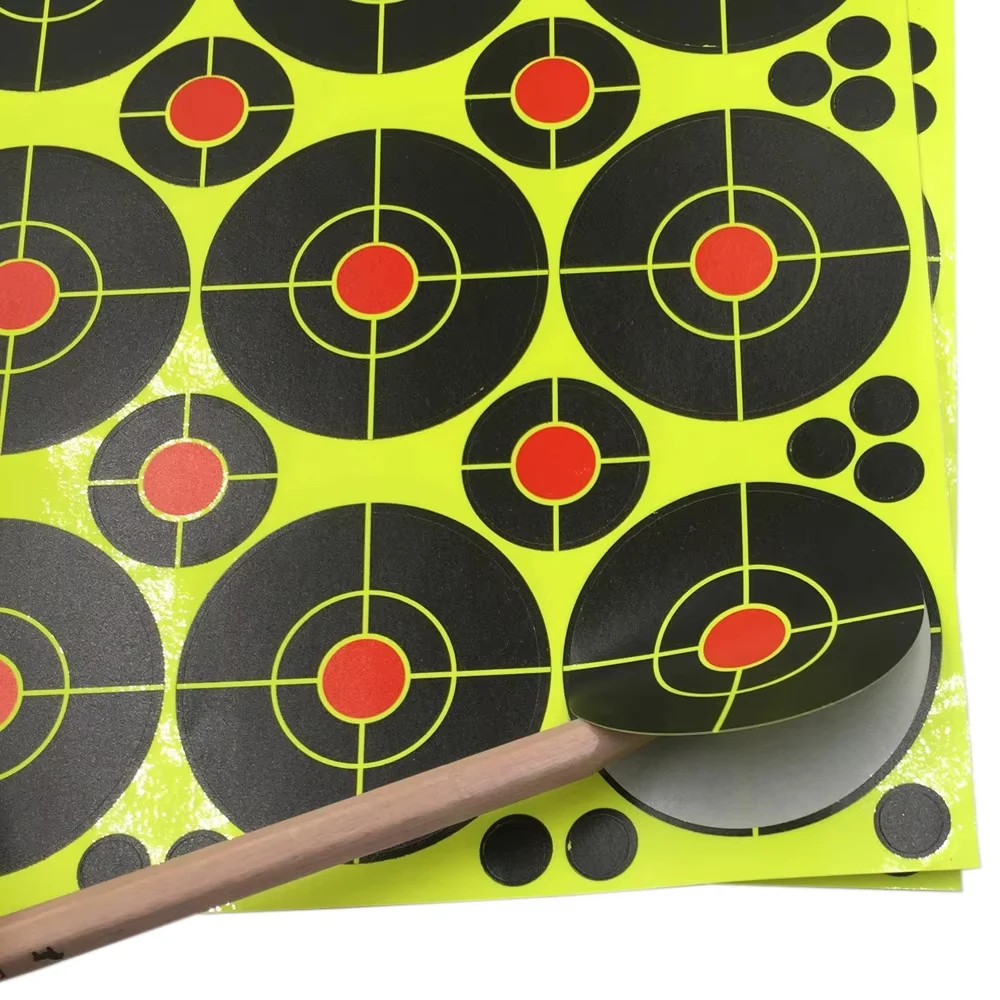 2 Inch Self-Adhesive Splatterburst Targets Stickers Stick & Splatter ...