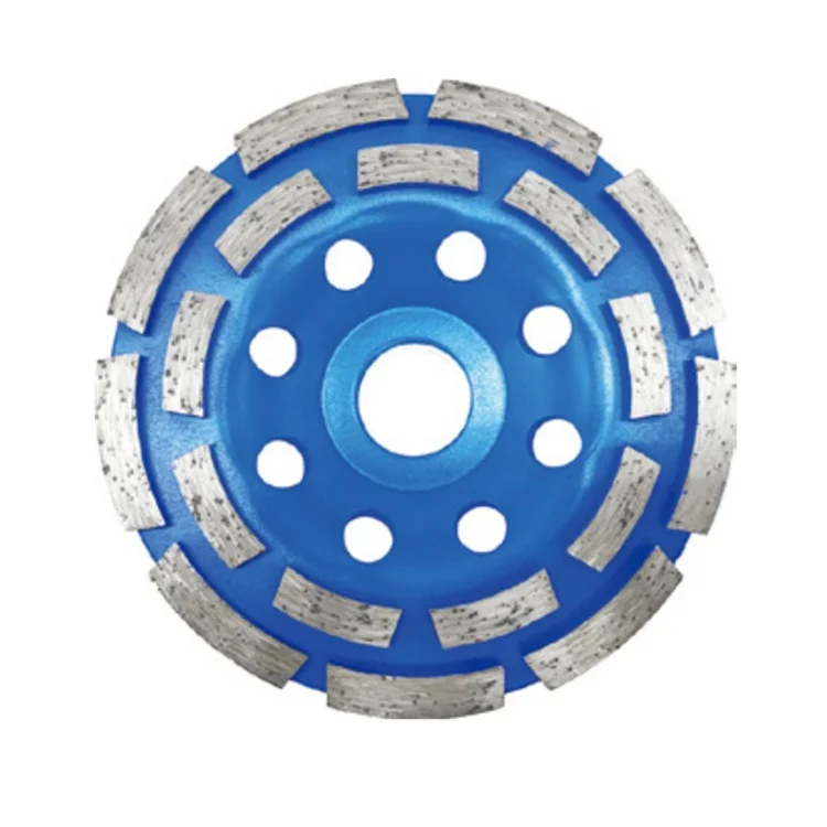 Tacar 100 - 230 мм алмазные инструменты для спеченного гранита, Бетонного Пола, двухрядный угловой шлифовальный стакан, диск для блюдце